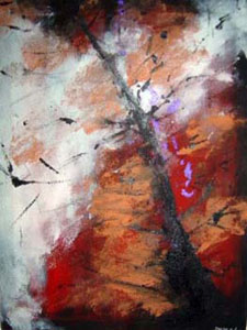 Pintura "Lugares Anuviados" de Jorge Barroso