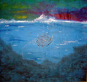 Pintura "Horizonte Aberto" de Jorge Barroso