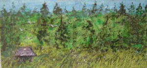 Pintura "Um alentejo diferente" de Jorge Barroso