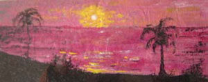 Pintura "Entre a terra e o mar" de Jorge Barroso