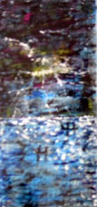 Pintura "Raios de extinta luz" de Jorge Barroso