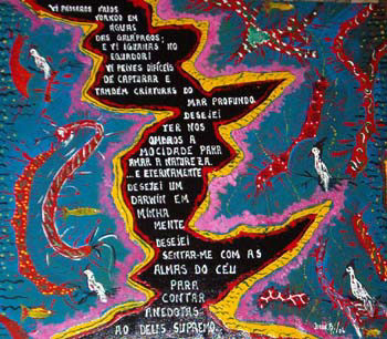 Pintura "Visão dos Mundos" de Jorge Barroso