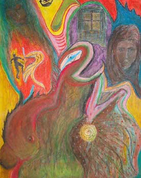 Pintura "Stress" de Jorge Barroso