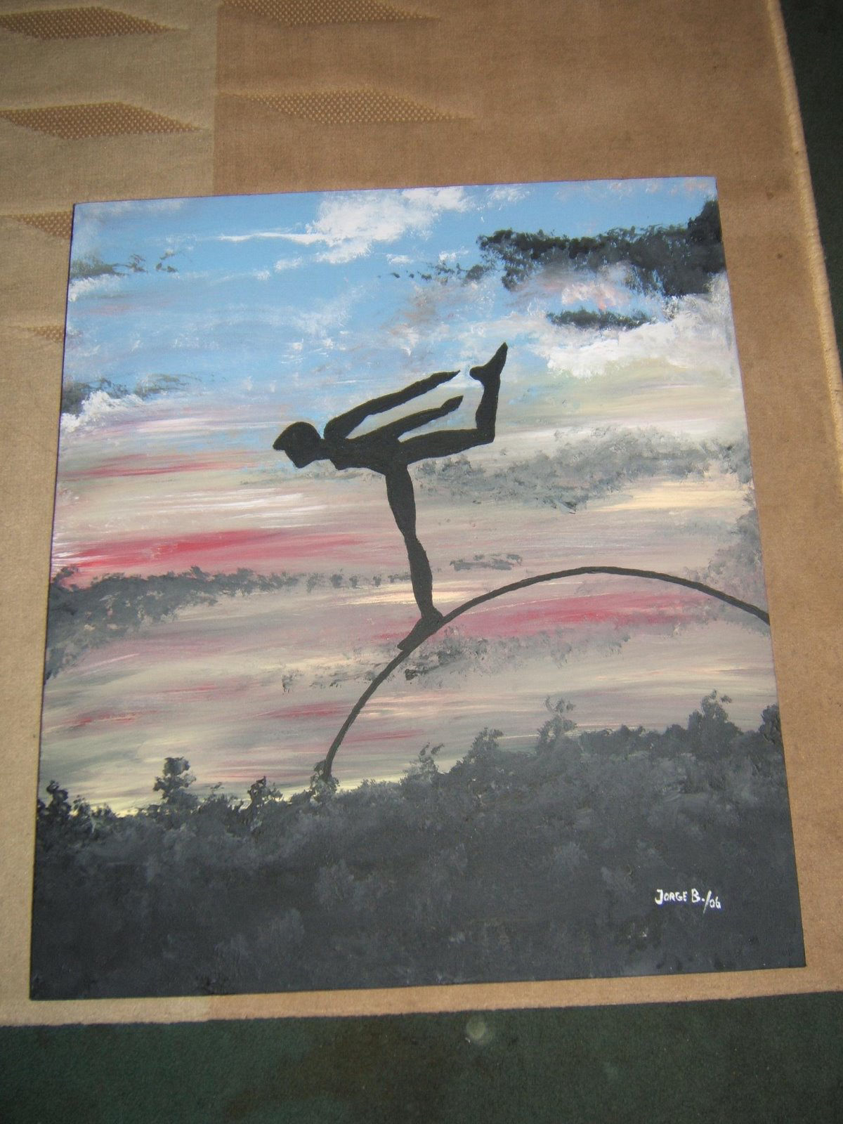 Pintura "The Power of Dreams" de Jorge Barroso