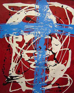Pintura "11 de Março" de Jorge Barroso