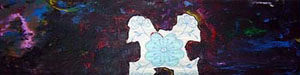 Pintura "Bordado Psicadélico" de Jorge Barroso