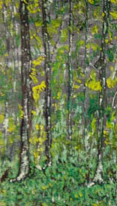 Pintura "Bosques Ocultos" de Jorge Barroso