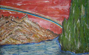 Pintura "Marte" de Jorge Barroso