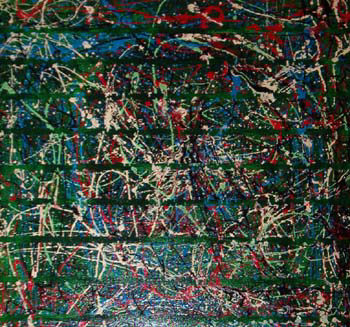 Pintura "Ventos de Ira I & II" de Jorge Barroso