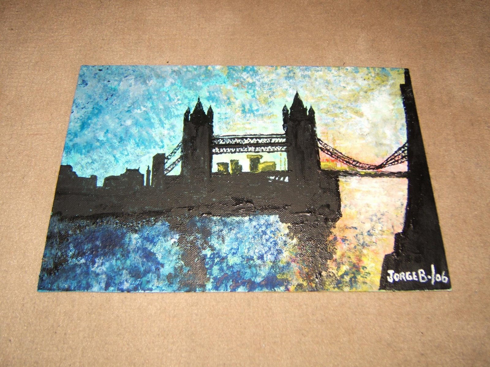 Pintura "Tower Bridge" de Jorge Barroso