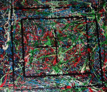 Pintura "Ventos de Ira I & II" de Jorge Barroso