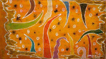 Pintura "Simetria I" de Jorge Barroso