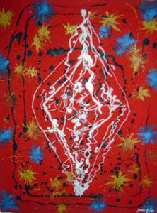 Pintura "Ligações Íntimas" de Jorge Barroso
